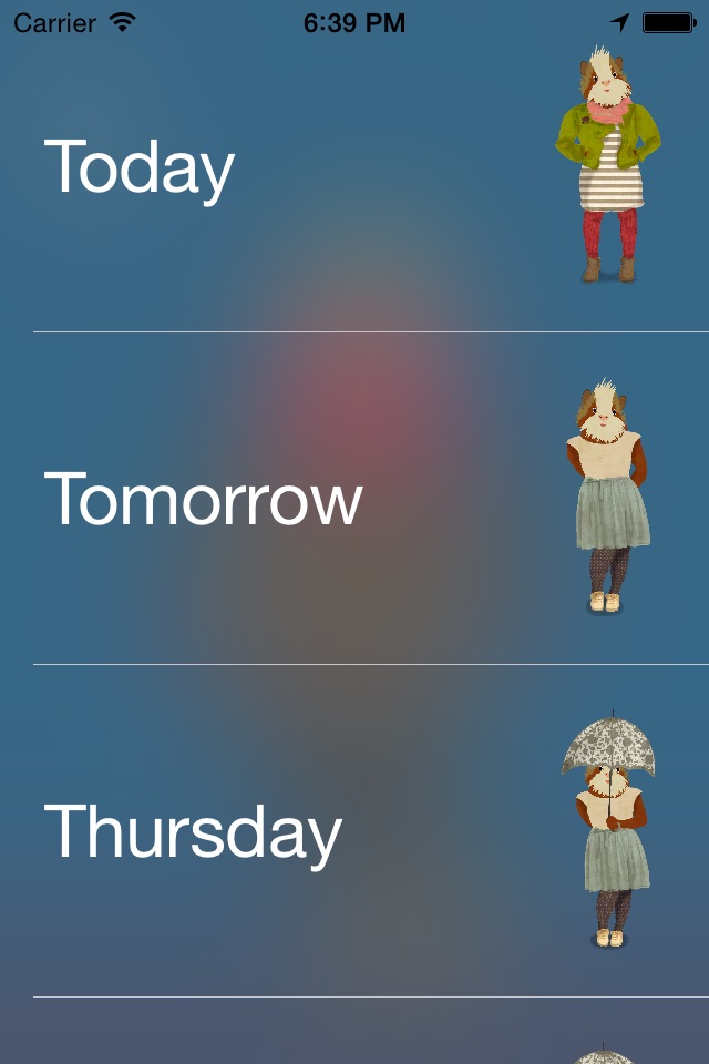 dress.app - weather forecast screenshot 3