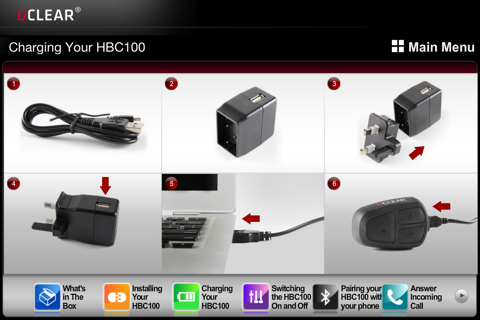 UCLEAR HBC100 instruction screenshot 4
