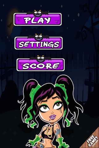 Little Monster Jewel Pop - Cute Vampire Hitting Challenge screenshot 2