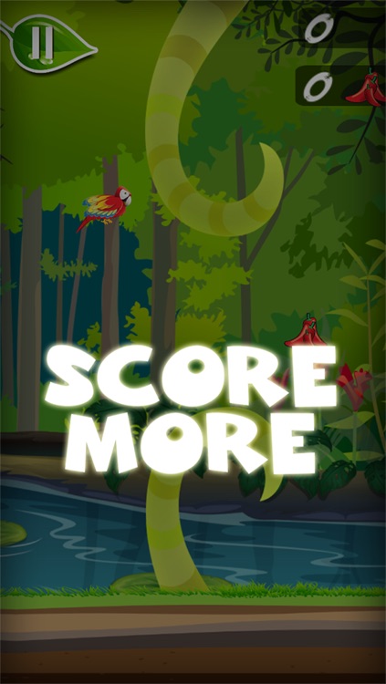 The Flappy Happy Parrot : Awesome bird  Game against gravity beyond the possiblities screenshot-3