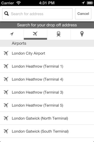 Minicab Lhr screenshot 3