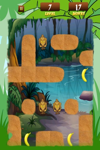 A Preschool Banana Feed Dash Super Sonic Monkey Chimp FREE screenshot 3