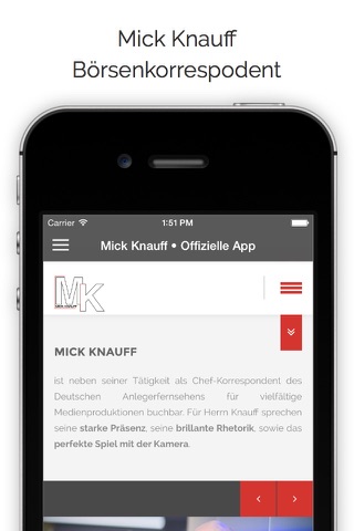 Mick Knauff - Offizielle App screenshot 2