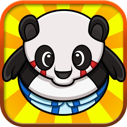 Tiny Sumo Panda : Ninja bear Royal whipeout tap fighting games for Iphone, Ipad & Ipod touch