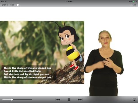 The One Winged Bee Called Emily Experiential Book screenshot 4