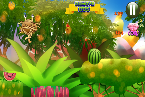 A Monster Meatballs Rush HD- Fruit Dash Shooter Edition FREE ! screenshot 3