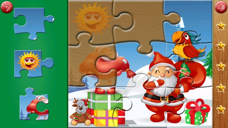 Amazing Santa jigsaw puzzle - free kids games screenshot-4