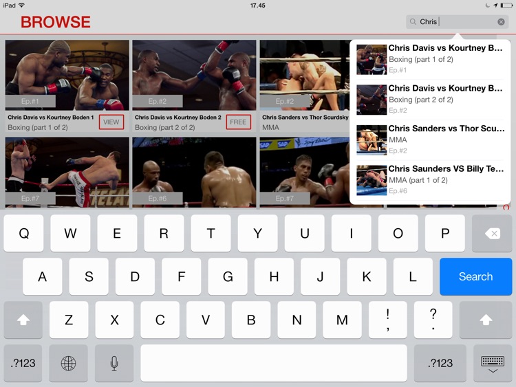 FightMaster: Boxing & MMA Videos for iPad screenshot-4