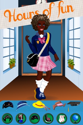 College Girls on Campus - Dressing Up Game screenshot 2