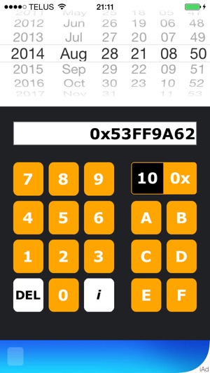 Unix Date to Seconds