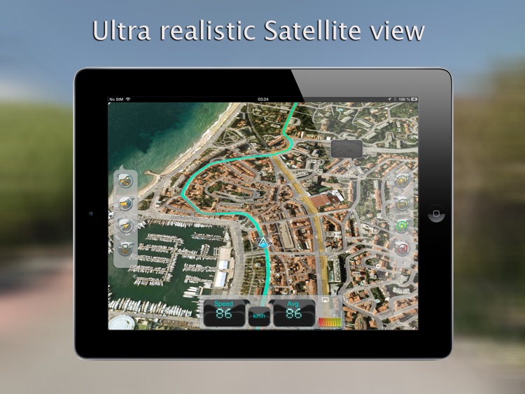 iWay GPS Navigation for iPad - Turn by turn voice guidance with offline mode