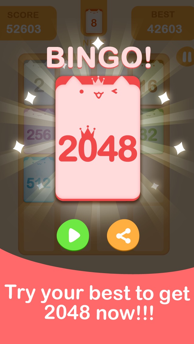 2048 NUMBER PUZZLE GAME - CHALLENGE YOUR BRAIN 1.1.2 IOS GAME GIẢI TRÍ 2048 NUMBER PUZZLE GAME - CHALLENGE YOUR BRAIN 1.1.2 IOS