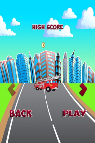 A Fire Rescue Driver - Crazy Trucks Racing Mania screenshot 2
