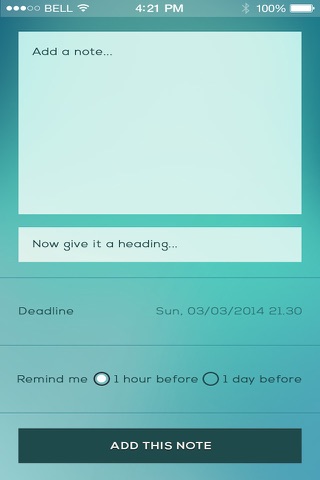 Too-Doo: Re-inventing the productivity app screenshot 4