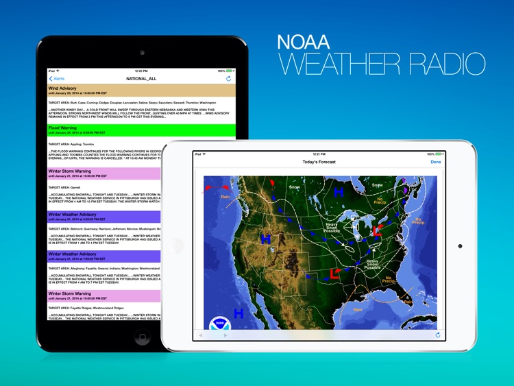 NOAA Weather Radio HD screenshot-3