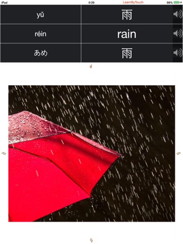 LBT(Learning Weather Words By Touching , Listening and Seeing For Kids) screenshot 4