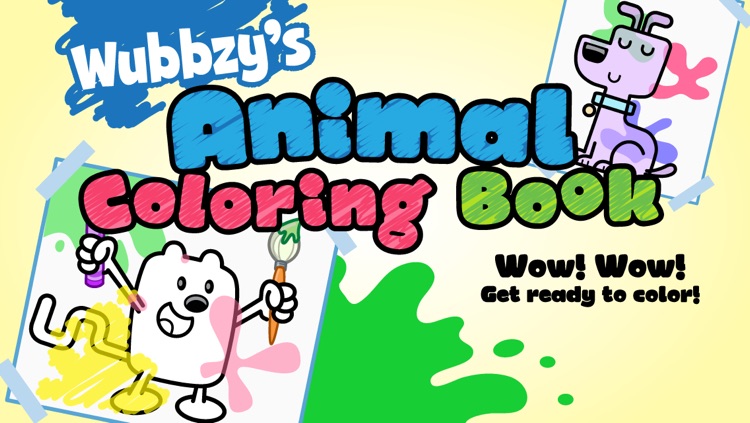 Wubbzy's Animal Coloring Book