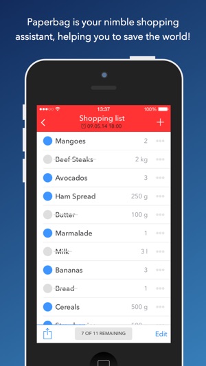 Paperbag - your nimble and environmental shopping assistant(圖1)-速報App