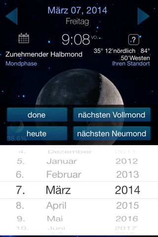 It's A Better Clock - Weather forecaster and Lunar Phase calendar screenshot 3