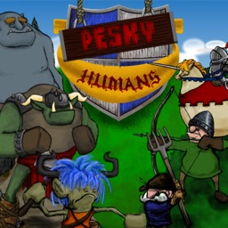 Pesky Humans 2D strategy game