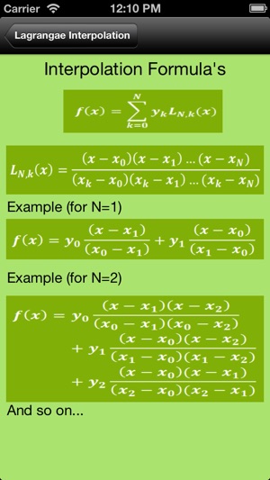 Interpolation Calc(圖3)-速報App