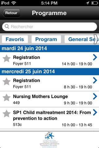 Canadian Paediatric Society screenshot 3