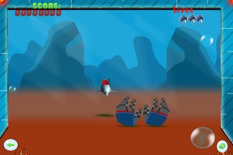 Death Gear Dolphins - Underwater Catching Game Free screenshot 2