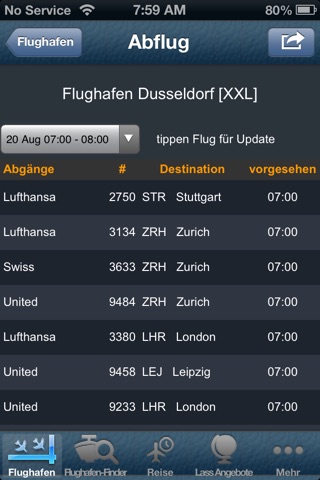 Düsseldorf  Flight Info + Tracker DUS screenshot 4