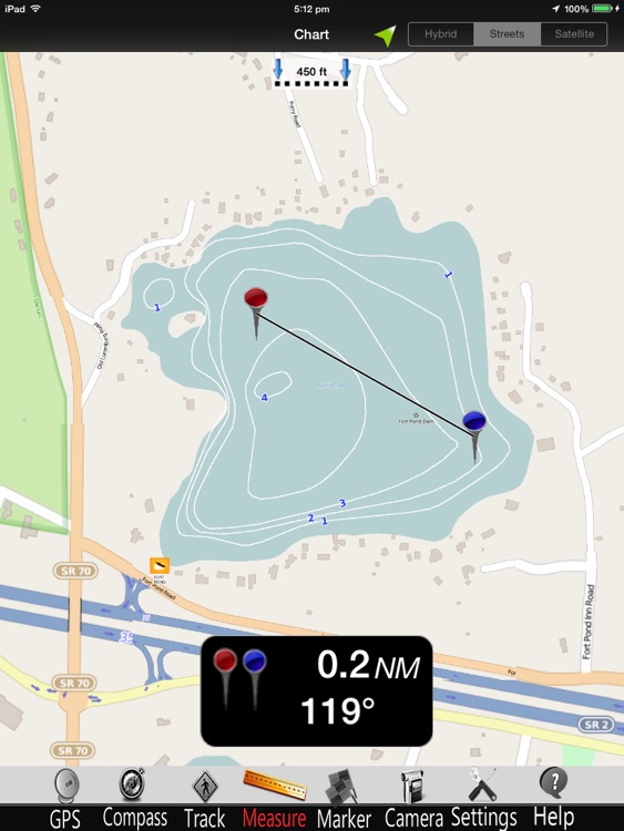 Massachusetts Lakes Charts Pro