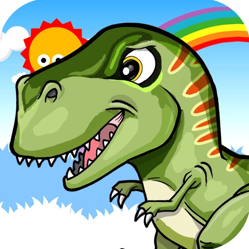 Dino Paradise Runner Free iOS App