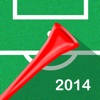 Vuvuzela 2014 - Best Loud Sound App for Soccer Cup or Futbol Tournament Fans Around the World!