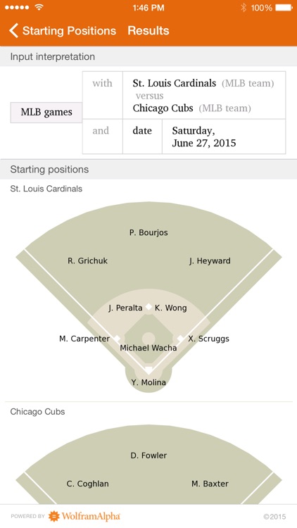 Wolfram Pro Baseball Stats Reference App