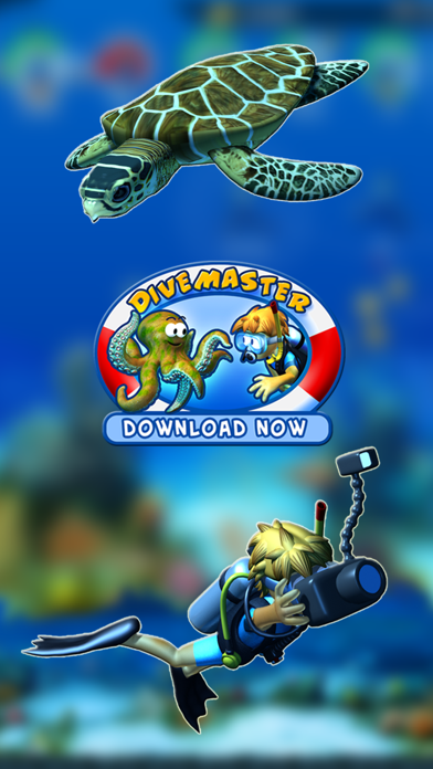 DiveMaster - Guide scuba divers in the best underwater deep sea diving adventure game, collect and share photos about ocean animalsのおすすめ画像1