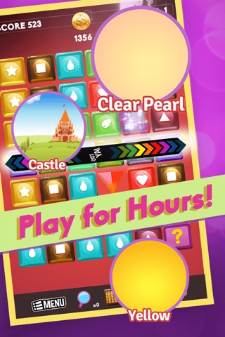 Candy Rainbow Unicorn Game - Pony Memory Puzzle For Kids FREE screenshot 2