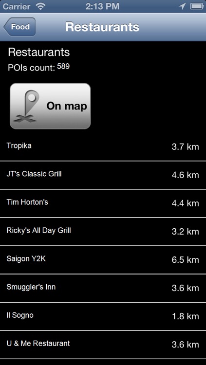 Alberta, Canada Offline Map - PLACE STARS screenshot-3