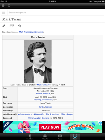 Mark Twain Book Collection for iPadのおすすめ画像5