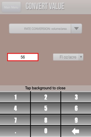 Sprayer Calibration Calculator screenshot 4