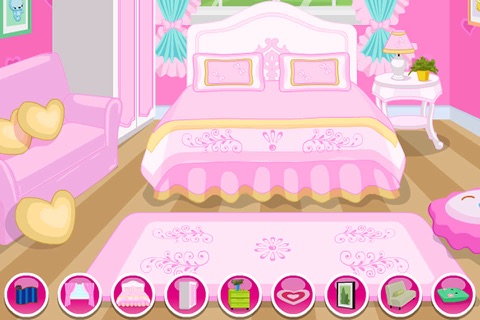 Girls Room Design Game screenshot 2