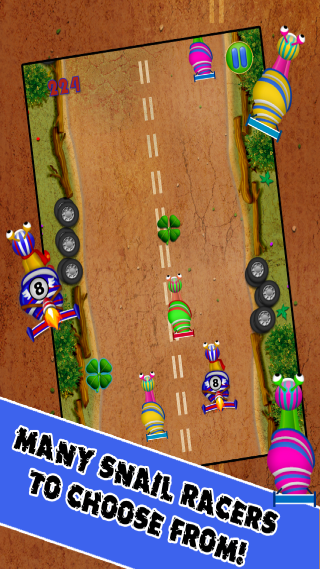 Real Nitro Snail Racing : A Free Reckless Jungle Speed Chase - For iPhone & iPad Editionのおすすめ画像2