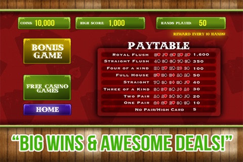 Ace Classic Jackpot Vegas Poker Free screenshot 4