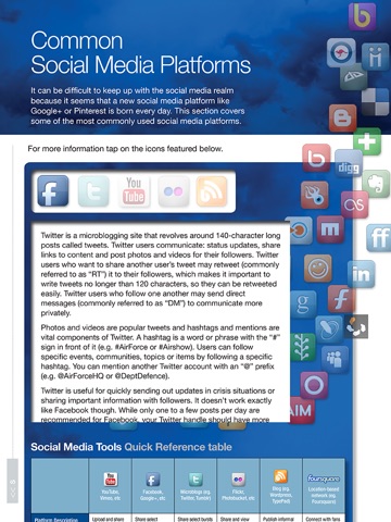 RAAF Social Media Guide screenshot 4