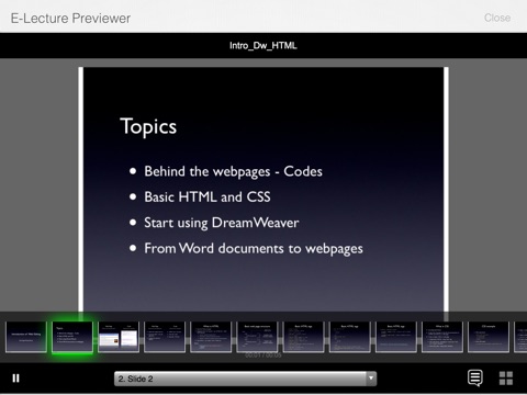 E-Lecture Producer HD screenshot 3