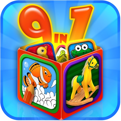 Kid's Preschool Game Box Pro iOS App