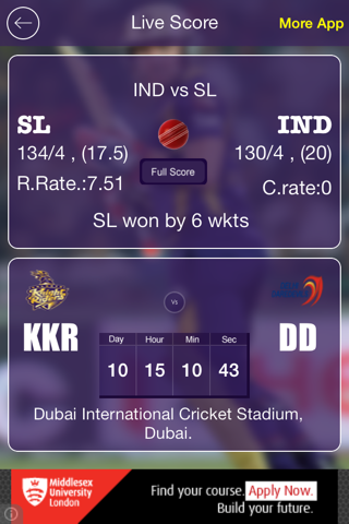 KKR IPL7 screenshot 2