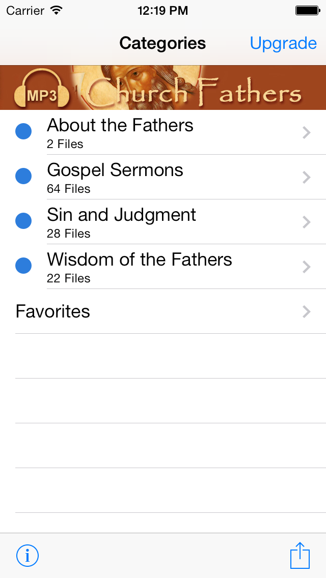 How to cancel & delete Fathers of the Catholic Church Audio Library (was MP3 Catholic Sermons) from iphone & ipad 1