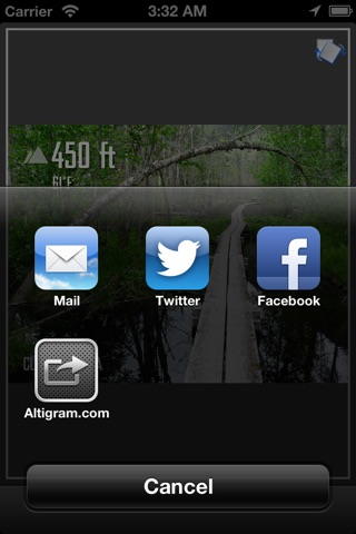 AltiGram - Altimeter with a Photo screenshot 3