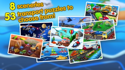 Transport Jigsaw Puzzles 123 - Fun Learning Puzzle Game for Kids Screenshot 5