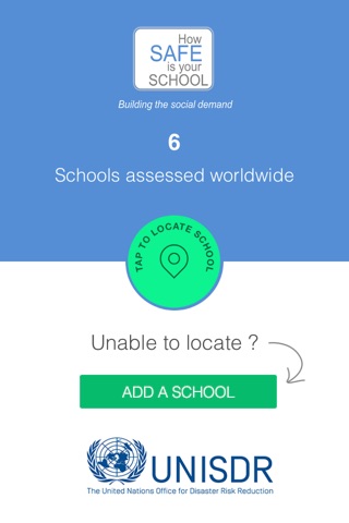 UNISDR School Safety Assessment screenshot 3