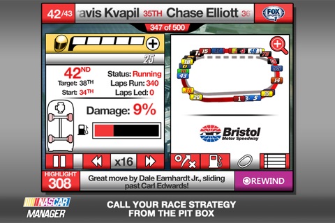 NASCAR Manager screenshot 4