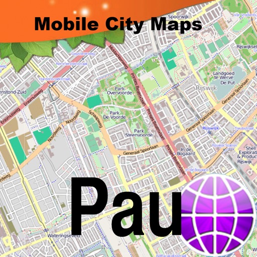 Pau Street Map icon